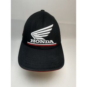 Fox Honda Flex Hat Fox‎ Youth Black Red